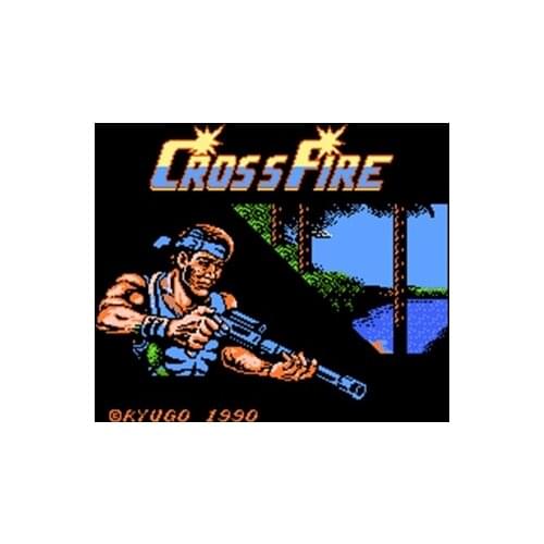 Big Sale Cross Fire Region Free 8 Bit Game Card For 72 Pin Video Game Player