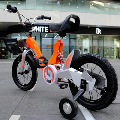 Magnesium alloy childrens bicycle rear disc brake16inch bicycle high-grade baby carriage Baby bicycle