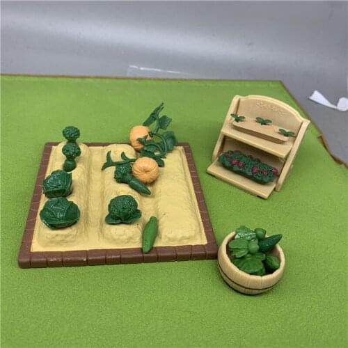 Geniune Sylvanian Doll Families Dollhouse Animal Figures furniture set clothes house food without package