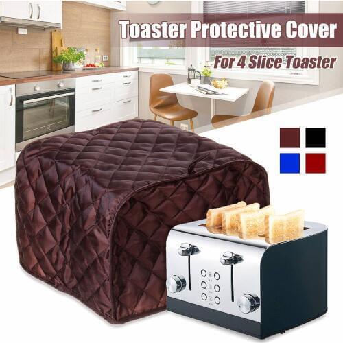 New Toaster Cover Dust Cover Bread Maker Machine Toaster Cover-up For Two Slice Toaster Anti Dust /Fingerprint Protective Cover