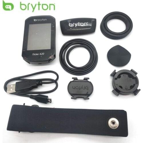 NEW R420 Bryton Rider 420 Wireless GPS GNSS / ANT+ Bluetooth global Speed Cadence Heart Rate Power Bike Bicycle Cycling Computer