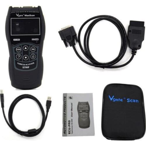 OBDII Scanner VS890 OBD2 Code Reader Universal VGATE VS890 OBD2 Scanner Multi-language Car Diagnostic Tool Vgate MaxiScan VS890