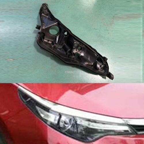 Headlight Base For Toyota Levin 2014 2015 2016 Headlamp House Car Rear Base Front Auto Headlight Back House