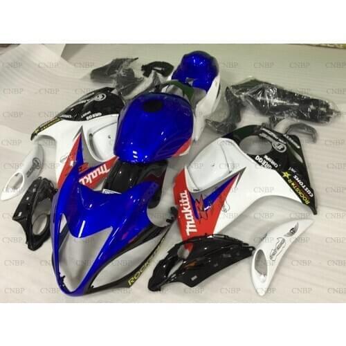 For Suzuki GSXR1300 2008 - 2014 Plastic Fairings Gsx 1300R 08 09 Fairings GSXR 1300 10 11 White Blue Red Motorcycle Fairing