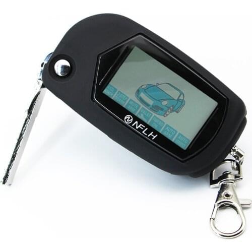 B6 LCD Remote Control Key Fob Chain Keychain For Twage Starline B6 Russian Vehicle Security tomahawk Two Way Car Alarm System