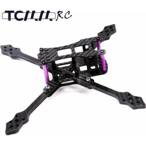 TCMMRC AC 220mm quadcopter carbon frame kit 6mm Arm FPV Racing Frame Kit for RC Drone FPV Racing