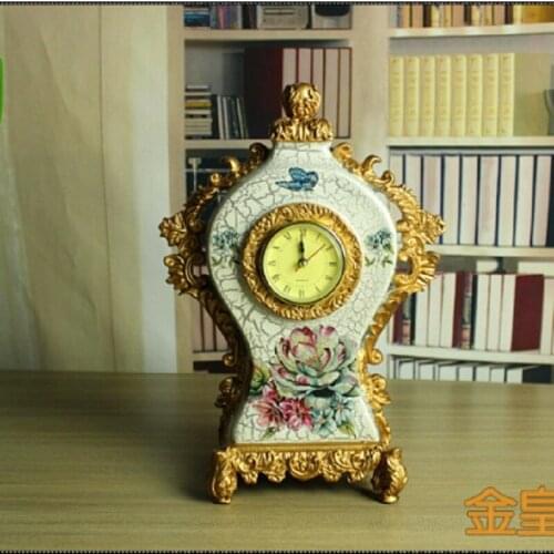 MODERN FASHION ACCESSORIES HOME FURNISHING CLOCK CLOCK CLOCK CONTINENTAL RETRO CRAFTS ORNAMENTS