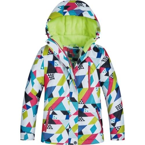 Ski Suit Outdoor Sports Childrens Ski Suit Ski Suit Boys and Girls Waterproof Windproof Thickening Warm Anorak