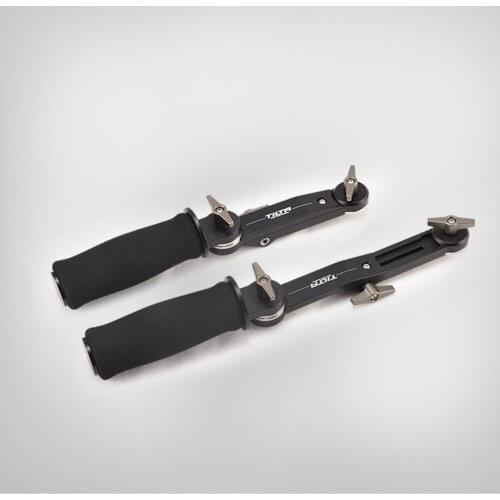 Tilta TT-H04 Front Handgrisp Side Arms wtih rossets Length Adjustable for Film DSLR HDV camera shoulder mount Rig