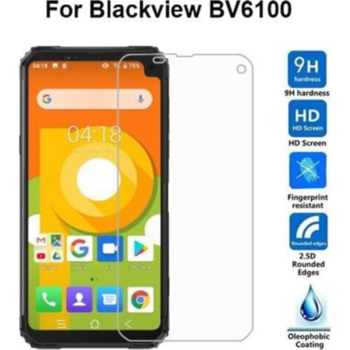 9H Ultra-thin Tempered glass film For Blackview BV6100 Pro 2.5D Screen protector protective film for Blackview BV6100 IP68 Glass