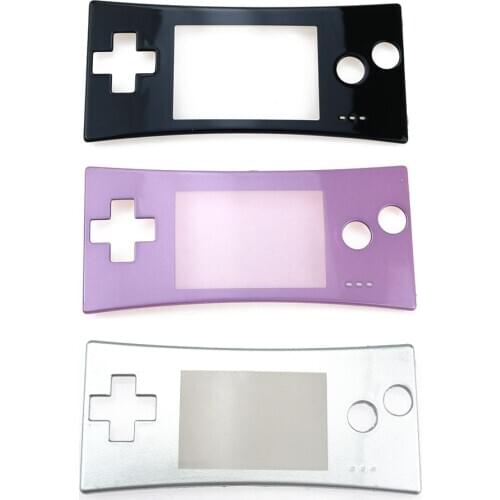 YuXi For GameBoy Micro Replacement Front Faceplate Cover for GBM GameBoy Micro System Front Case