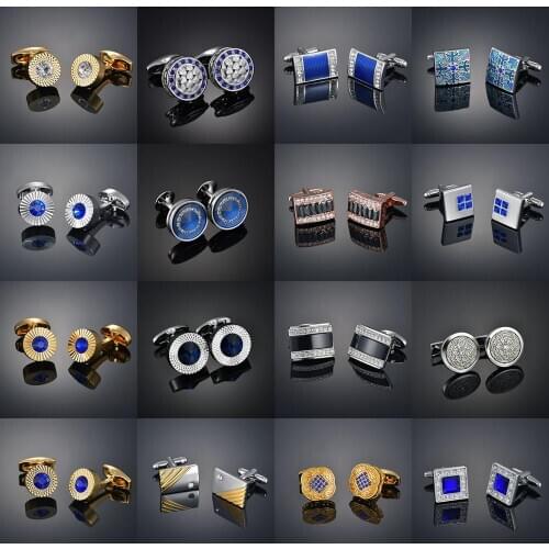 Crystal Cufflinks French mens shirt Cufflinks French Cufflinks Cufflinks fashion clothing shirt accessories