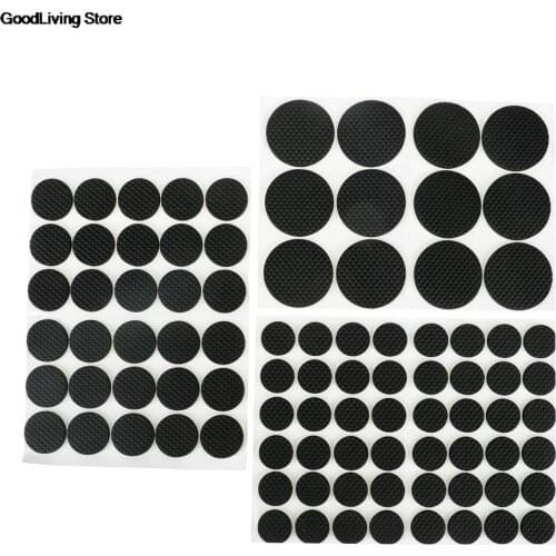 12/30/48Pcs Chair Stool Protection Pad Thickening Slip-resistant Noise Control Multifunctional Table Mat Tables Chairs Mat