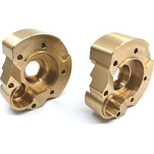 1pc Front Rear Wheel Counterweight Cover Brass Knuckle Heavy Metal for Redcat GEN8 RC Car Parts