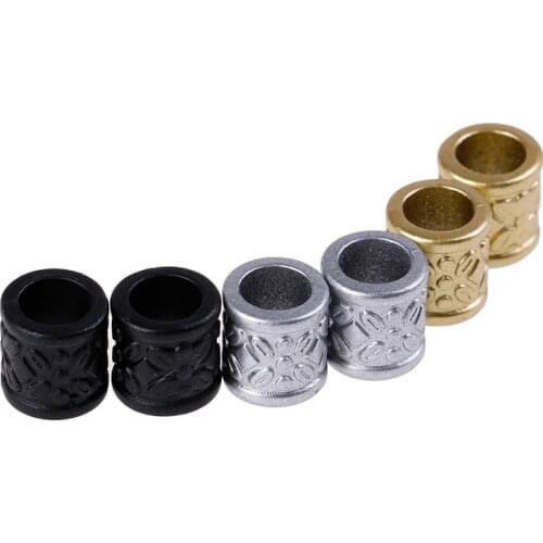 10pcs Hair Rings For Dreadlocks Cuff Ring Hair Accessories For Braids Kids Hair Beads Dreadlock Dread Beads