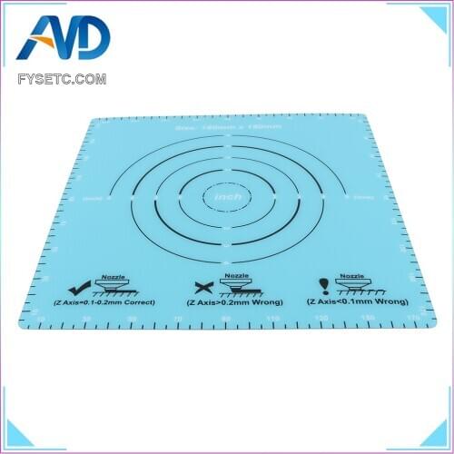 2pcs 180x180mm Frosted Hot Bed Sticker Heatedbed Surface Sticker Build Sheet Build Plate For SOOWAY SW-200 Mini S200 3D Printer