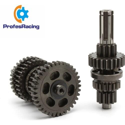 3+1 Reverse Gears Main Countershaft Transmission Gear Box Counter Shaft Fit For 50cc-110cc Engines ZB-102