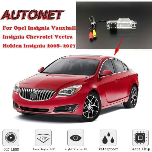 AUTONET HD Night Vision Backup Rear View camera For Opel Insignia Vauxhall Insignia Chevrolet Vectra Holden Insignia 2008~2017