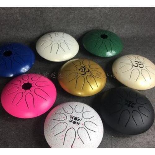 Hand drum disc ethereal free steel 7 inch tongue flying saucer