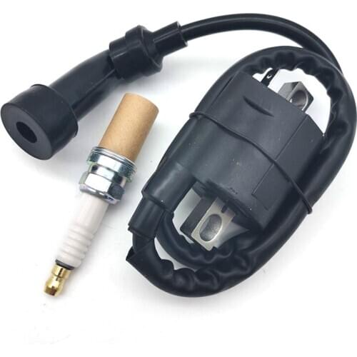 Ignition Coil with Spark Plug 31401-35F10 for Polaris ATV Trail Boss 325 330