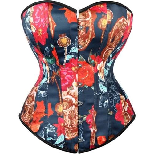 Wholesale Sexy Female Corset Women Camouflage Steampunk Corset Lingerie Top Waist Gothic Bustier Corpet Slimming Underwear