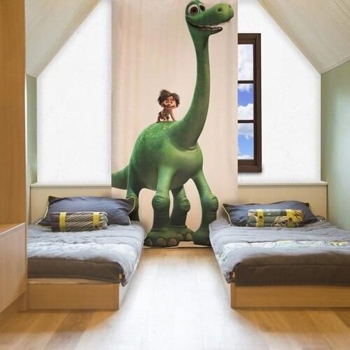 Kozzy Home RFE175 Satin Printed Single Wing Backdrop Curtain 135x270 cm