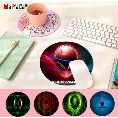 Hot Sales Alienware Gamer Speed Mice Retail Small Rubber Mousepad gaming Mousepad Rug For PC Laptop Notebook