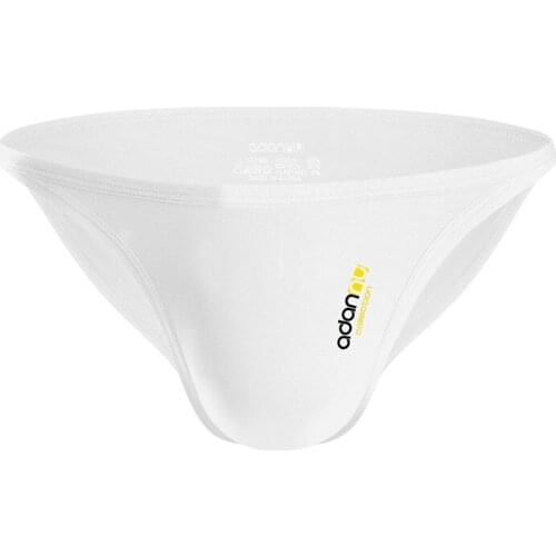 ADANNU mens underwear, low waist sexy bikini, modal, breathable and exciting, small triangle, single bag, AD314T