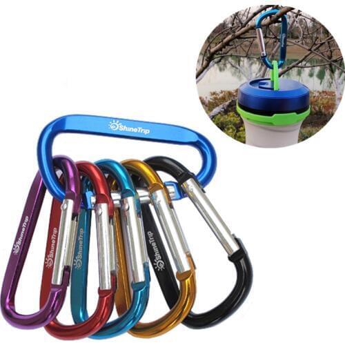 Outdoor Quick-hang Tactical Equipment Tool Multi-function Buckle EDC Backpack Safety Carabiner