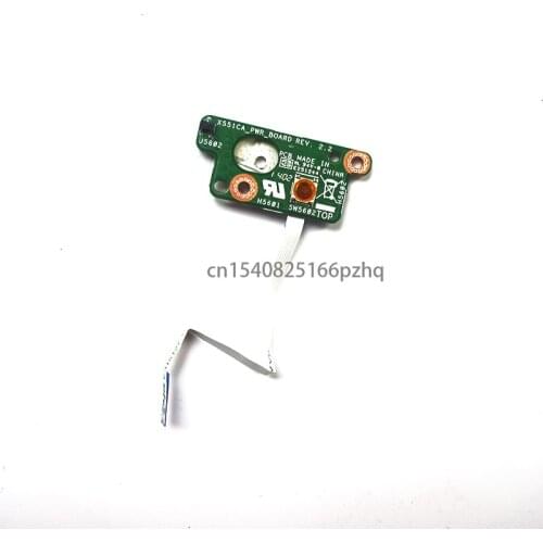 Original For Asus X551 X551M X551MA X551MAV X551C X551CA F551 F551M F551MA laptop Power Button Board with Cable