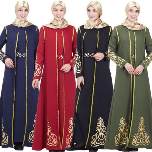 Vestidos Long Muslim Abaya Turkey Islamic Arabic Hijab Dress Caftan Dubai Kaftan Moroccan Tesettur Elbise Robe Musulmane Longue