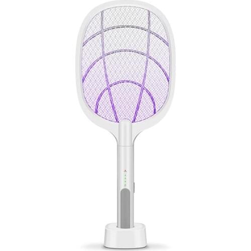 Handheld 2 In 1 Night Light Insect Mosquito Repellent Light Mosquito Swatter LED Repellent Electronic Anti Mosquito Trap Lamp