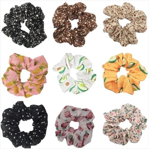 Scrunchie Women Accessories Cheveux Femme Hair Ribbon Headbands For Girls Chouchou Cheveux Femme Gumki Do Wlosow Dla Dziewczyne