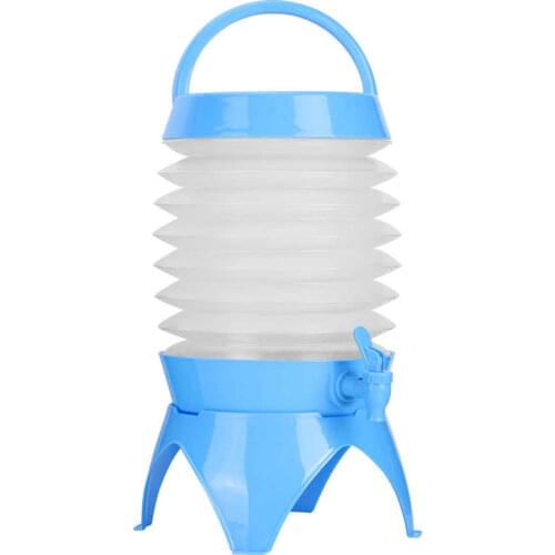 7.5L Folding Collapsible Water Bucket Container Beverage Dispenser Portable Beer Barrel Portable Folding Bucket