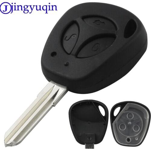 3 Buttons Flip Replacement Car Key Shell For Lada vesta granta priora kalina vaz Uncut Auto Blank Remote car Key Case Cover Fob