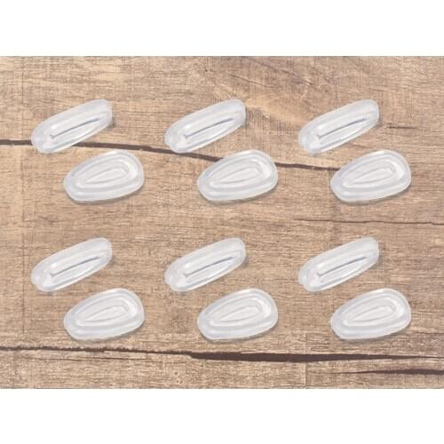 Vonxyz Replacement Clear Nose Pads for for-Oakley Disclosure OO4110 Frame Varieties