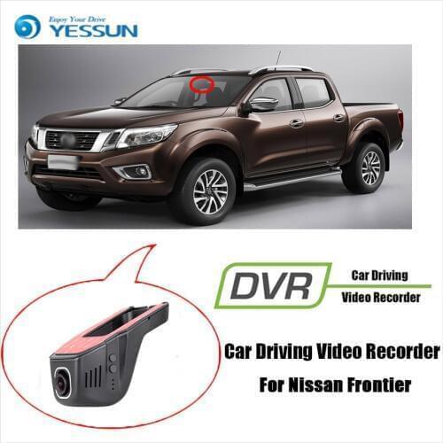 YESSUN for Nissan Frontier Registrator Dash Cam Original Style Car Mini DVR Driving Video Recorder Control Wifi Camera