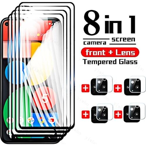 9H Premium Tempered Glass for Google Pixel 5 4a 5g Screen Protector Film for Google Pixel 4 A A4 Protective Camera Lens Glass