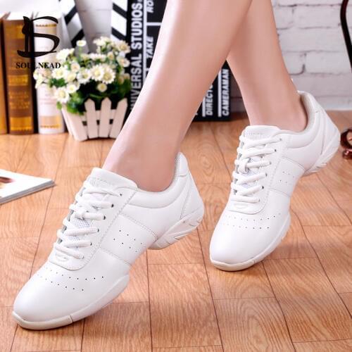 Womens Athletic Dance Shoes Girls Practice Gym Shoes Fitness Shaping Training Shoes Ladies Team Gymnastics Performances Shoes