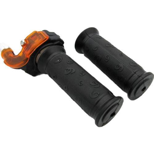 1 Pair Of Twist Throttle Electric Bike Throttle Battery Voltage For 43cc 47cc 49cc Mini ATV Quad