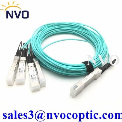 10m(33ft) Compatible With Cisco QSFP-4X10G-AOC10M High Speed 40G QSFP+ to 4x10G SFP+ Breakout Active Optical Cable OM3 Multimode