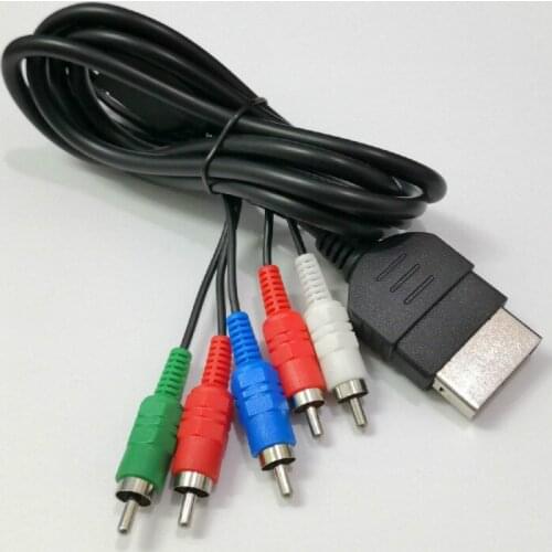 1080P Component HD TV RCA AV Audio Video Cable HDTV for Original Xbox Console