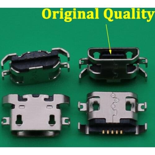 5pcs Micro mini usb jack socket connector charging port dock plug replacement repair For Ulefone Power 2 5.5 Inch MTK6750T