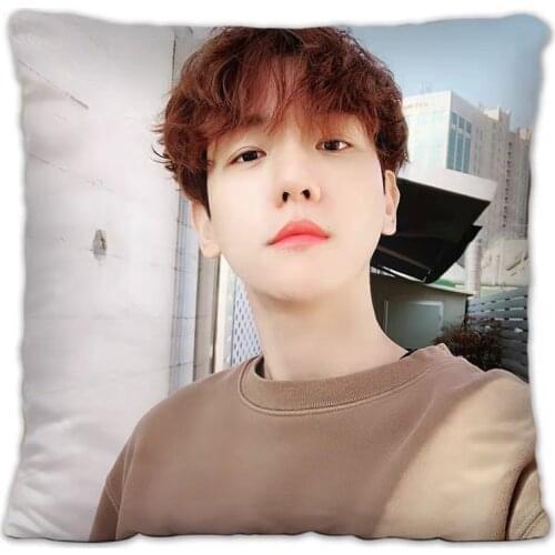 Bian Boxian Pillowcase Pretty Scholar Yu Lexuan Same Paragraph Star Photo Poster Cushion Cover Souvenir Throw Pillow Cover Decor