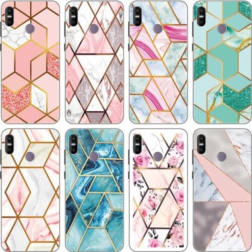 Case for HTC U12 life Cases Cover Marble Silicon Shells for HTC U12 life Soft Fundas Bumper