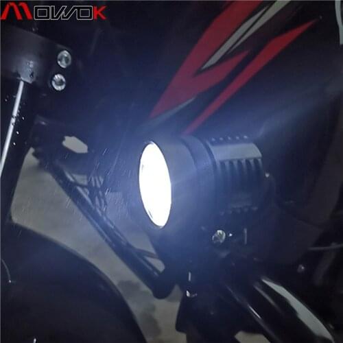 For BMW R1250GS R1200GS F850GS Motorcycle LED Headlight 12V Motorbike Driving Spotlights Headlamp Moto Spot Head Light Lamp