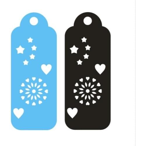 Metal Star Bookmark paper die cutting dies for Scrapbooking/DIY Easter wedding Halloween Easter card