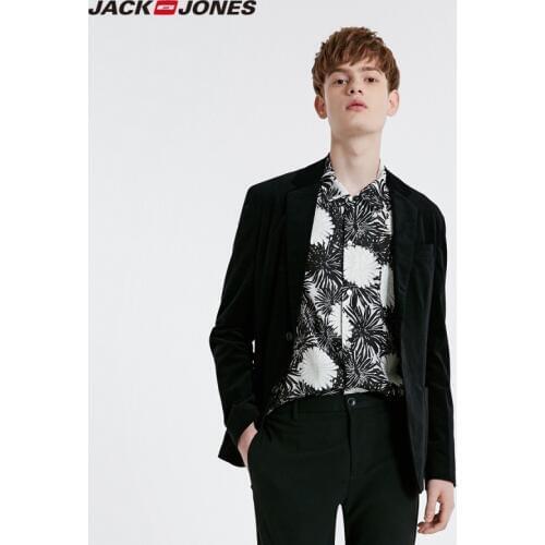 JackJones Mens Corduroy Cotton Suit Jacket Slim Blazer Menswear Style 219108501