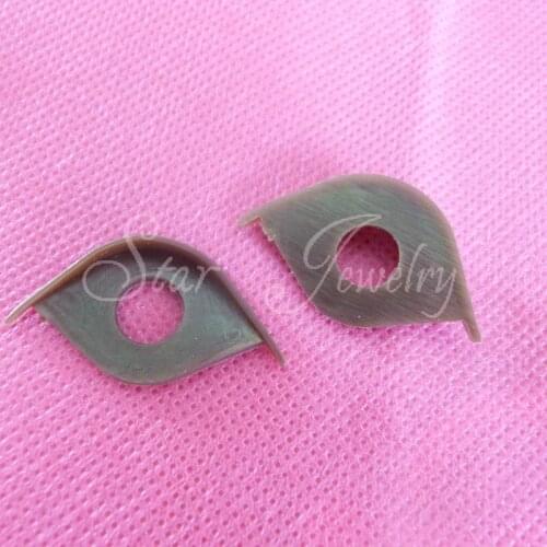 16mm single toy eyelid brown color fit for 16mm toy eyes /100pcs