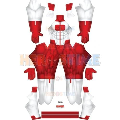 Omni-Man Nolan Grayson Cartoon Superhero Cosplay Costume Custom Made Zentai Catsuit Halloween Bodysuit